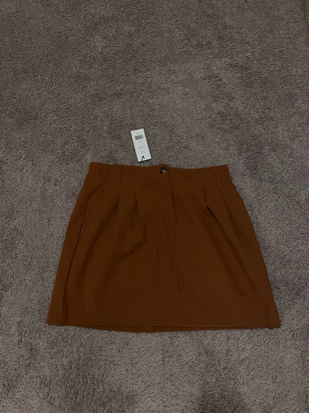 Chestnut Brown Women's A-Line Skirt